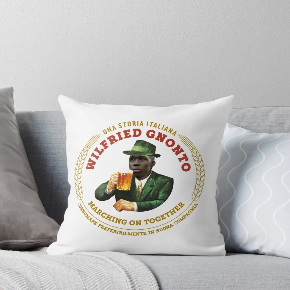 

Willy Gnonto Moretti Throw Pillow Sitting Cushion luxury covers christmas cushions covers Sofas Covers pillow