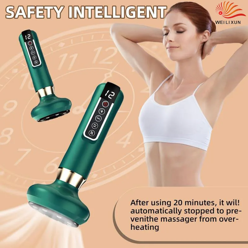 

Tricolor Massager Anti Cellulite Beauty Massager Scraping Infrared Heat Slimming Gua Sha Massager Cupping Vacuum Cellulite