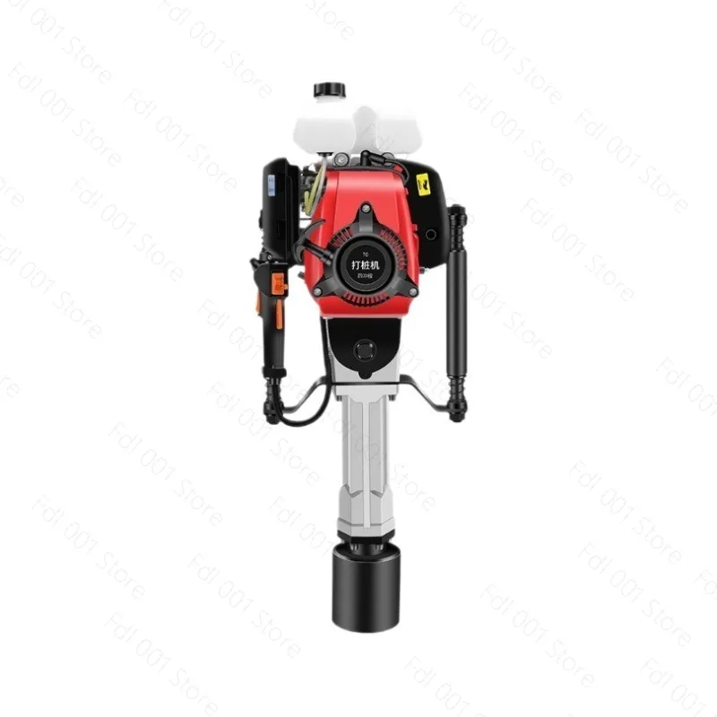 4 Stroke Post Driver Handheld for Flood Control Guardrail