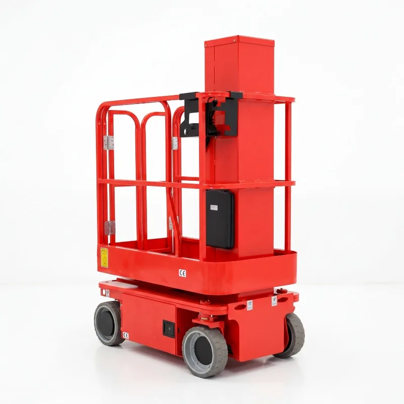 Customized New 2026 Heli AMWP3.6/4.8/6-6100 Self-propelled Mast Lift 8m Working Height Carbon Steel For Warehouse Loading Liftin