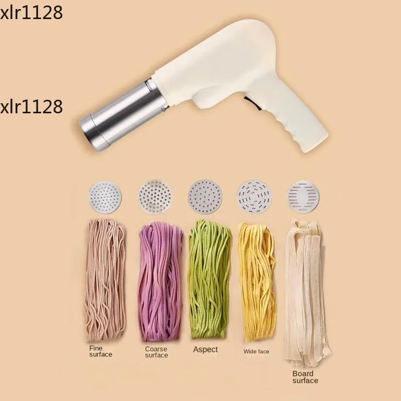 2872J Portable Electric Noodle Press Machine Handheld Home Automatic Pasta & Sausage Maker