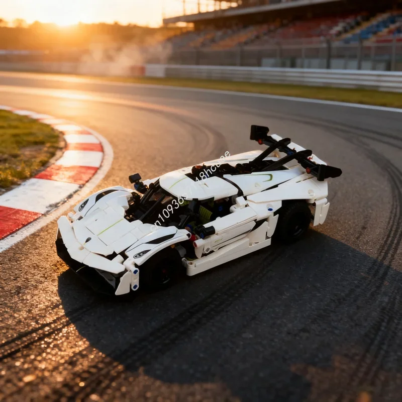 51pcs MOC Jesko Attack Mod Technisch modelbouw Kerstcadeaus Blokken Speelgoed DIY Creatief idee Baksteen Kinderen Verjaardag