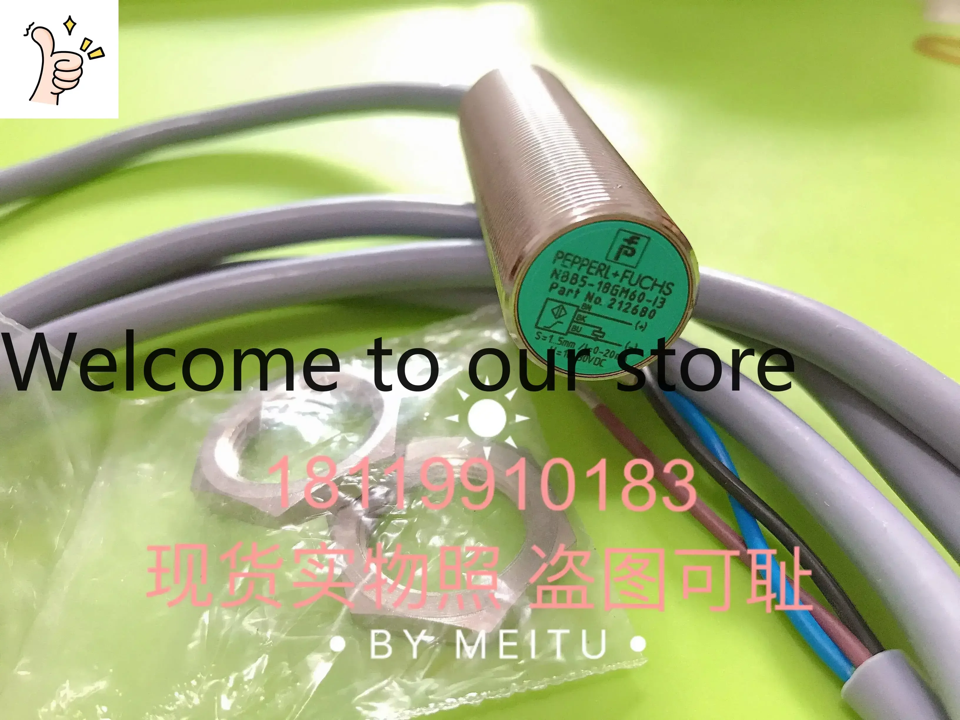 2026 Beijiafu P+F Analog Proximity Switch NBB5-18GM60-I3 212680 NBB5-18GM60-13