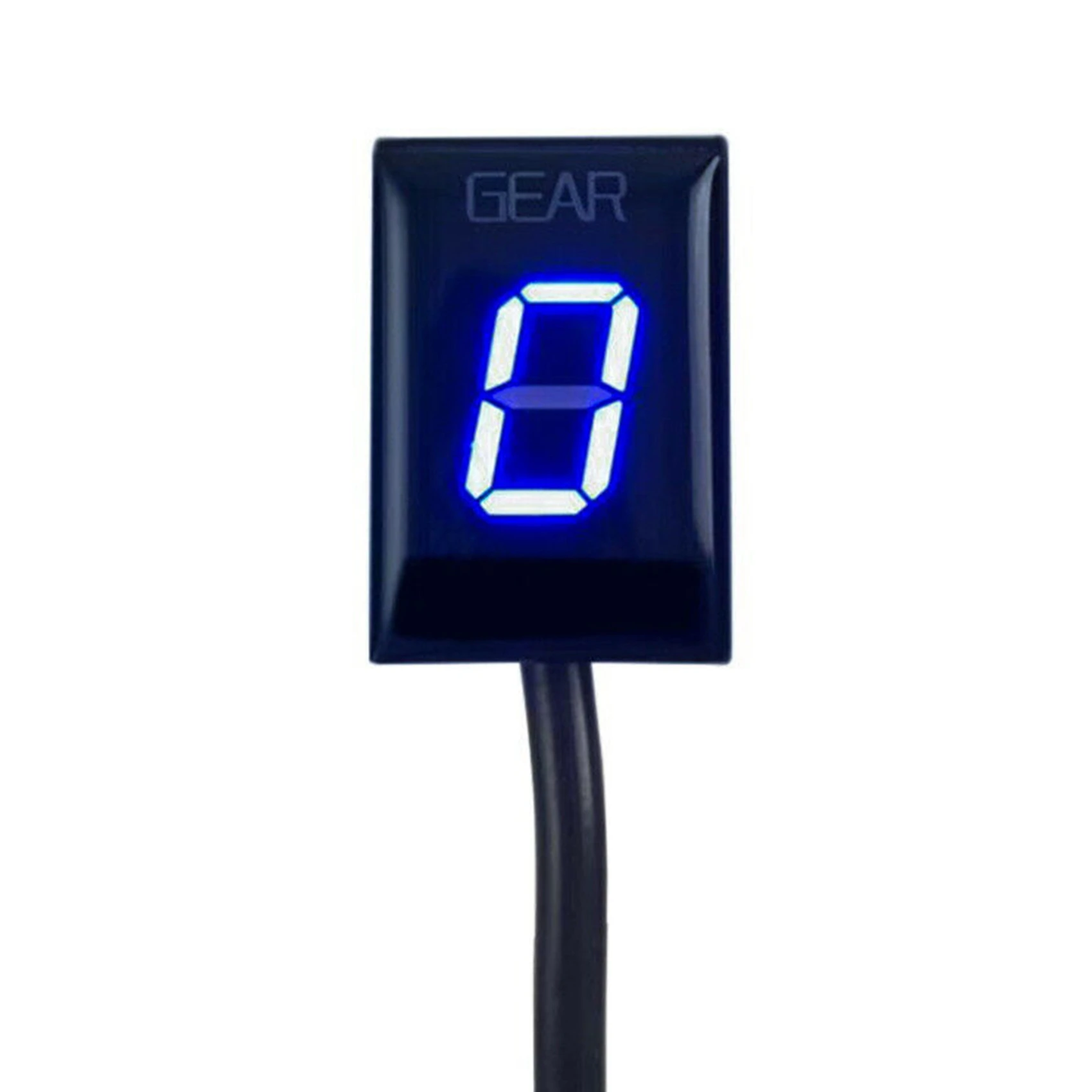 

Motorcycle Gear Display 6 Speed Motorcycle Digital Display LED Indicator for Ducati Monster 696 796 1100 Blue Light