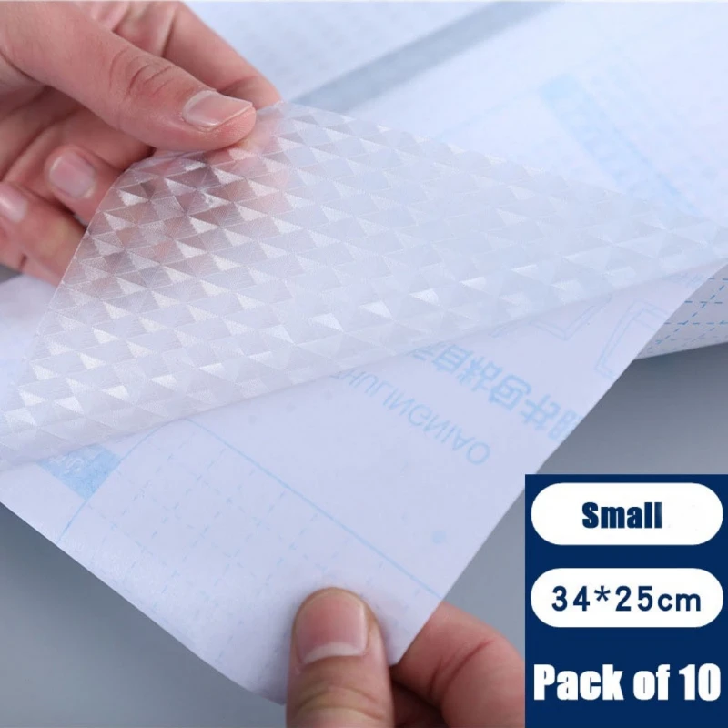 10/30Pcs Self-Adhesive Book Cover Student Book Cover Transparent Book Protective Cover School Buku Textbook Book Jacket