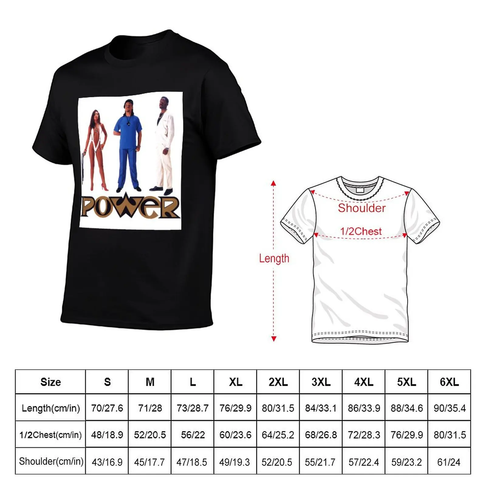 Power T-Shirt baggy shirts man t shirt Short sleeve tee oversizeds slim fit t shirts for men