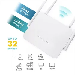 4G LTE CPE Router SIM Card Slot Modem Wireless 2.4G WiFi Router Cat4 for Outdoor Sim Card Routers With External Antenna