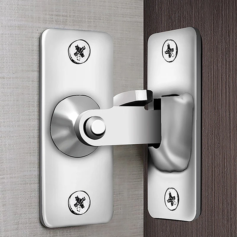 1PCS 304 Edelstahl Türschloss Riegel Rost-Beständig Einfache Installation Für Langlebig Für Tür Fenster Schrank