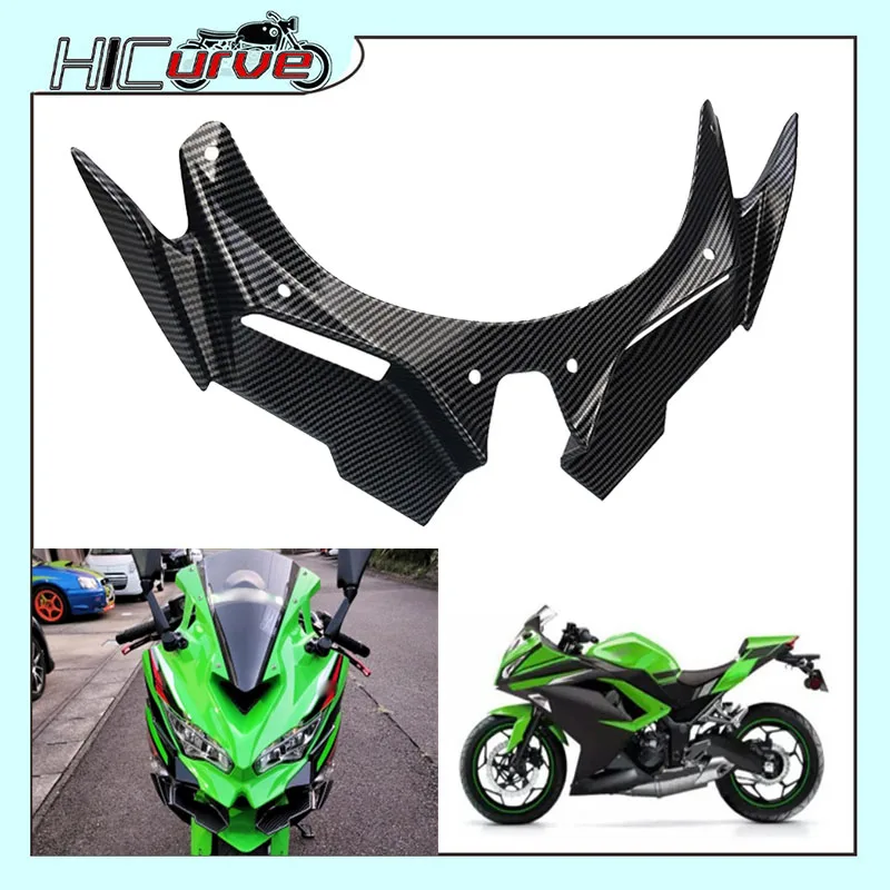 

Motorcycle Front Fairing Aerodynamic Winglets Cover Protection Guards For ZX-4R ZX-4RR ZX4R ZX4RR ZX 4R 4RR 2023 2024