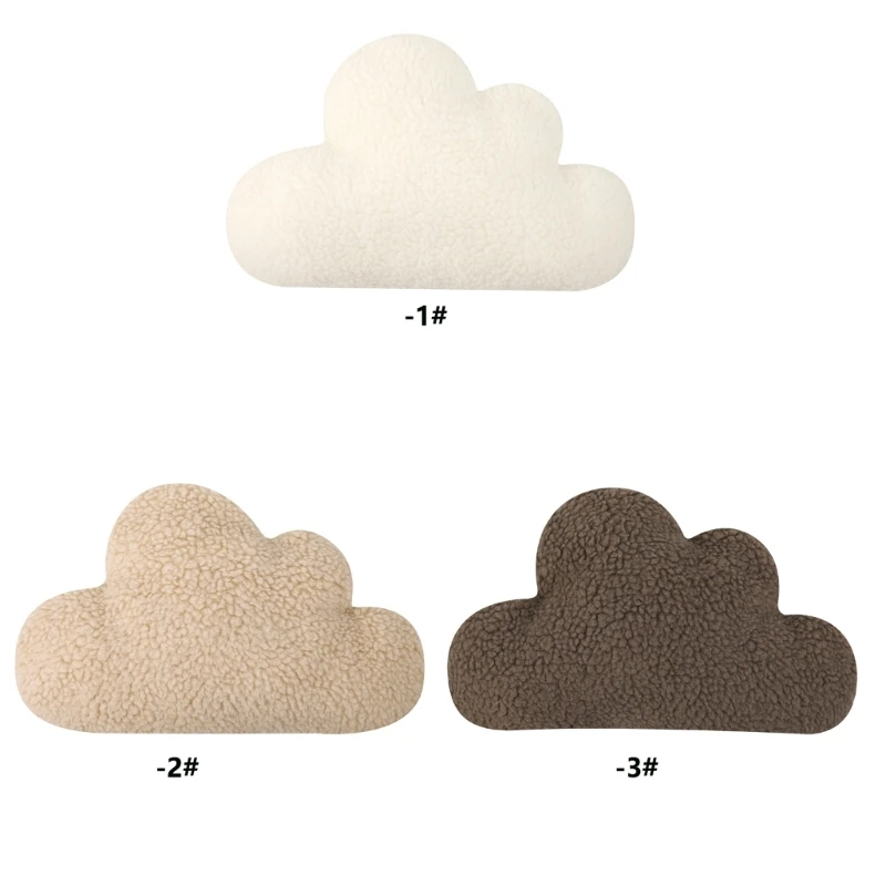 Coussin en peluche nuage rembourré pour bébé, accessoires de photographie pour nouveau-né, accessoires de prise de vue, polymères