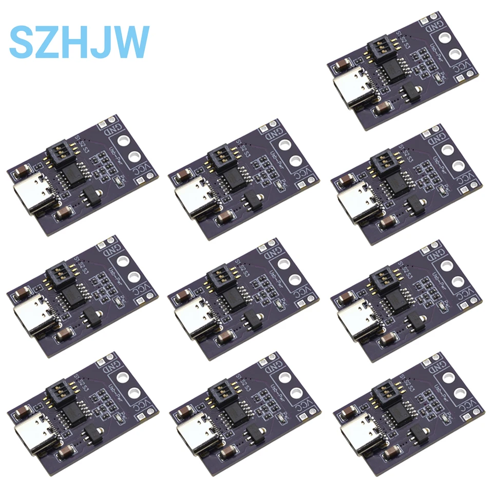 1-10Pcs Type-C Qc A…