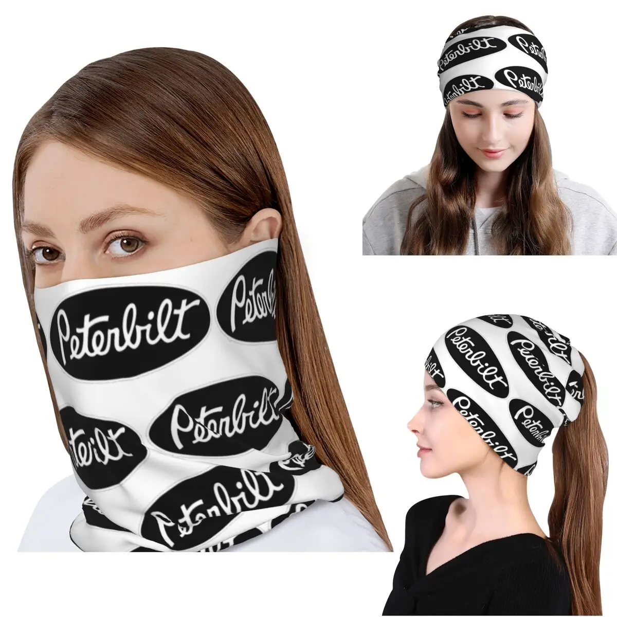 

Peterbilt Class Pays 1939 Bandana Neck Cover Magic Scarf Multi-use Headwear Beanies Hat Unisex Adult All Season