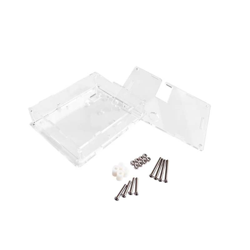 투명 보호 상자가 있는 LCR-T4 멀티미터 모듈: 트랜지스터, 다이오드, 트라이오드, 커패시턴스, 저항, 인덕턴스 테스트