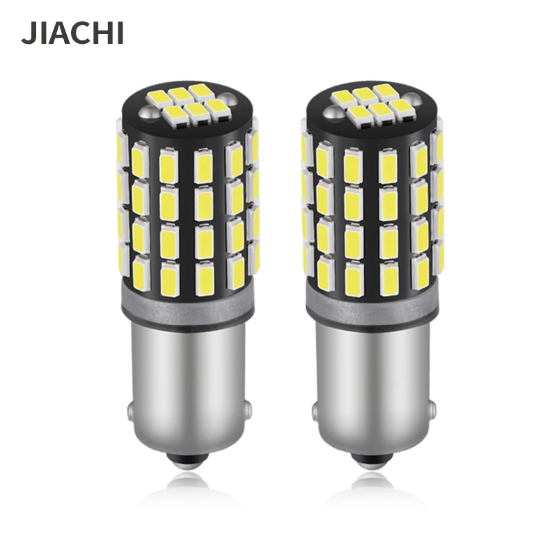 jiachi 100PCS Canbus BA9S Led Auto Lamp 3014 54 Chip Turn Signal Driving Day Light T11 led Car Bulb 12-24V 6000K