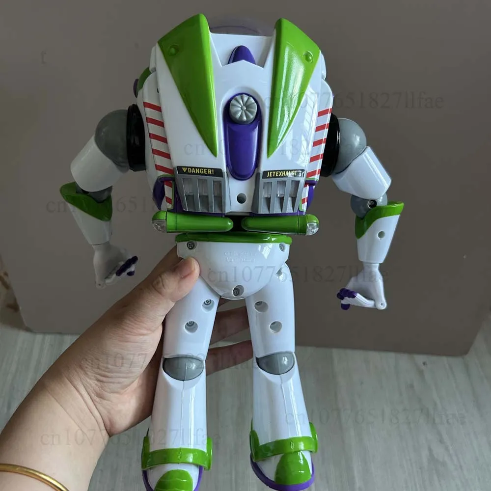 Story 3 4 Talking Buzz Action Figures Body Doll Model Toys Voice Doll Action Figures Model Toys Joint Movable Christmas Gift