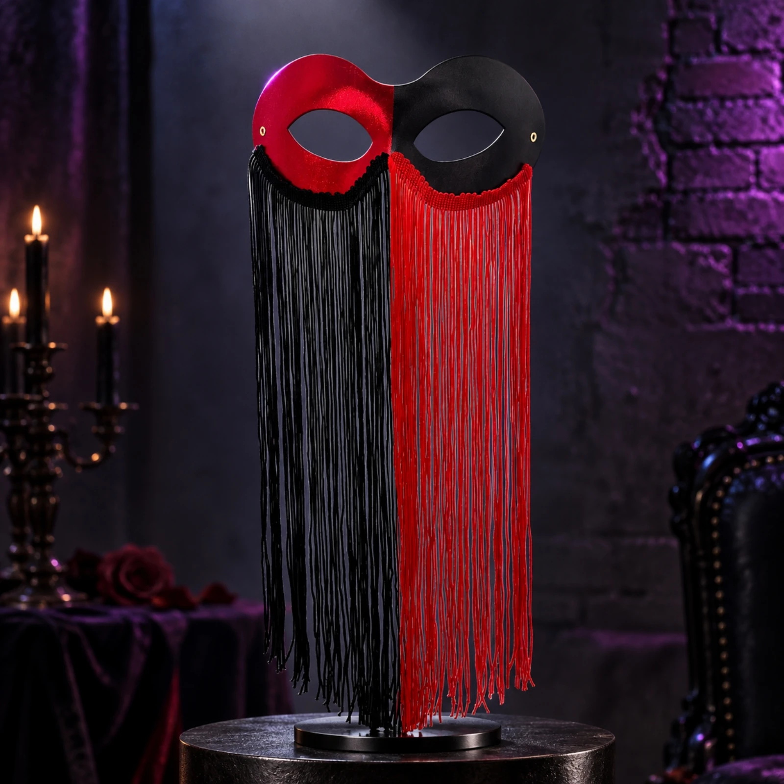 mascara-de-media-cara-para-fiestas-de-disfraces-con-flecos-de-dos-colores-accesorio-para-disfraces-ajustable-y-ligera-ideal-para-representaciones-teatrales