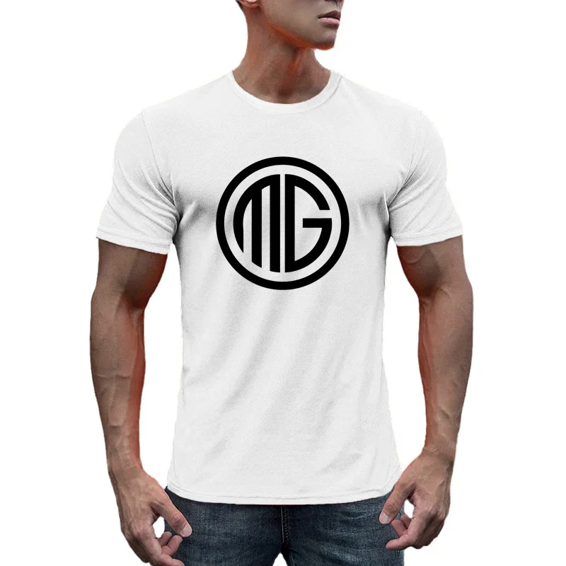 

Summer Men's Loose Quick-drying Fitness Bodybuilding Gym Sports Lightweight and Breathable Outdoor Casual Fashion Tops
