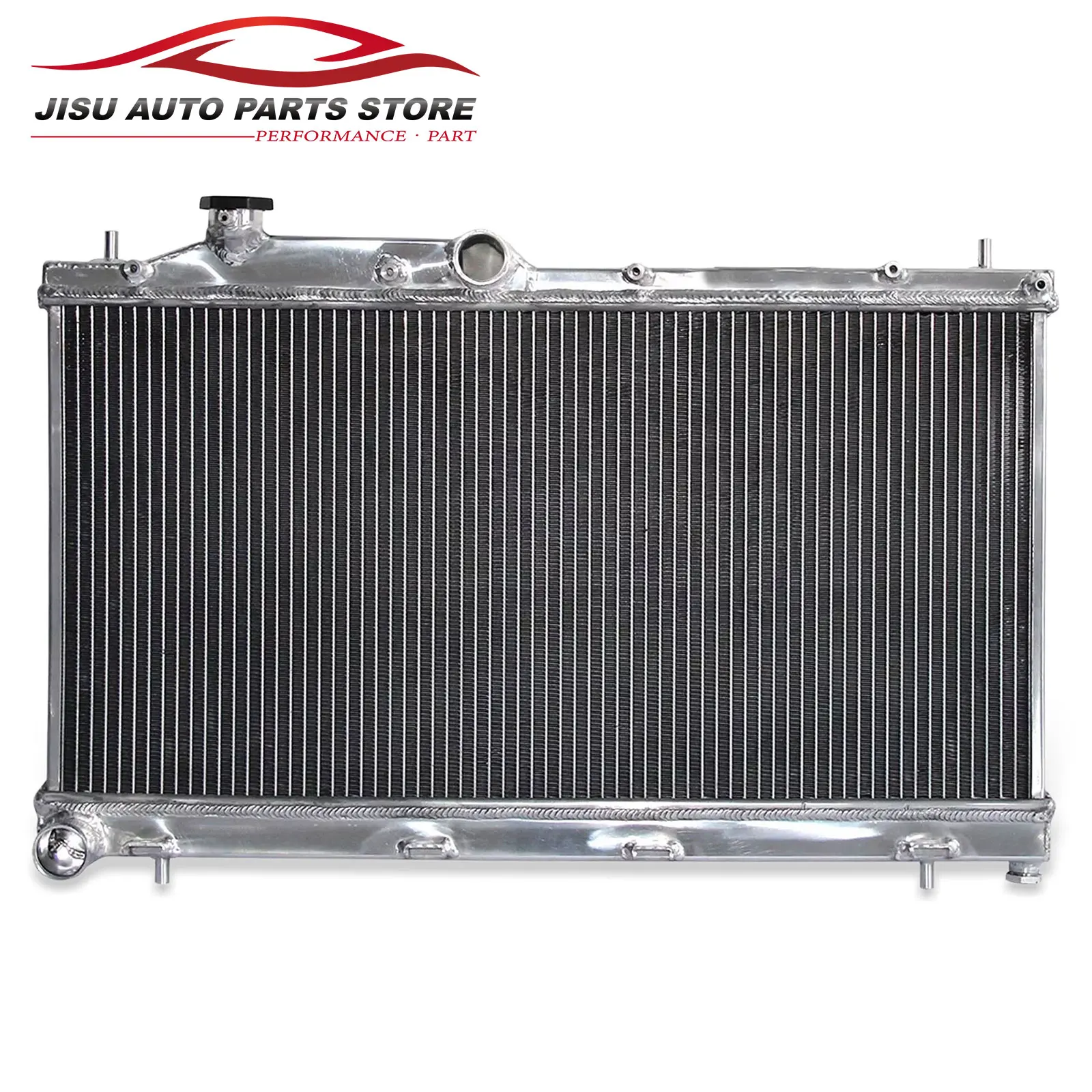 2 Row Aluminum Radiator For Subaru WRX WRX STI Impreza 2.0L H4 2008-14 MT