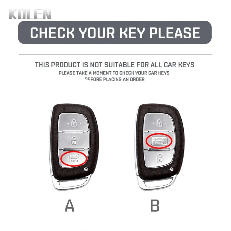 Fashion TPU Car Key Case Cover For Hyundai Tucson Santa Fe Rena Sonata Elantra Creta Ix35 Ix45 I10 I30 I40 Protected Shell Fob