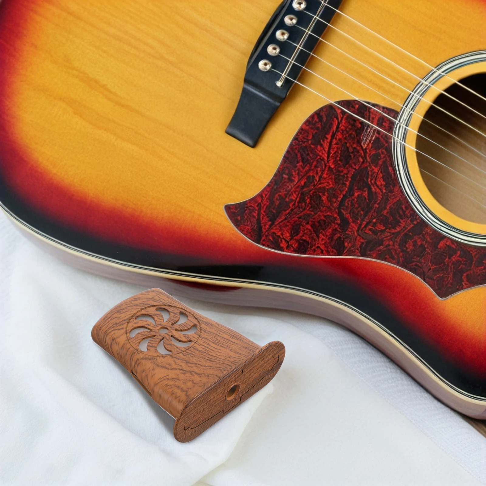 Guitar Humidifier Acoustic Portable Compact Humidity Control Prevents Cracking Long Lasting Hydration Universal Fit For