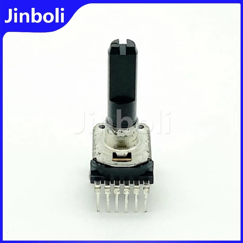 1PCS RK12 Type C50K E503Dw With Center Positioning Mixer Amplifier Volume Gain Potentiometer D Shaft Length 23mm 6Pins