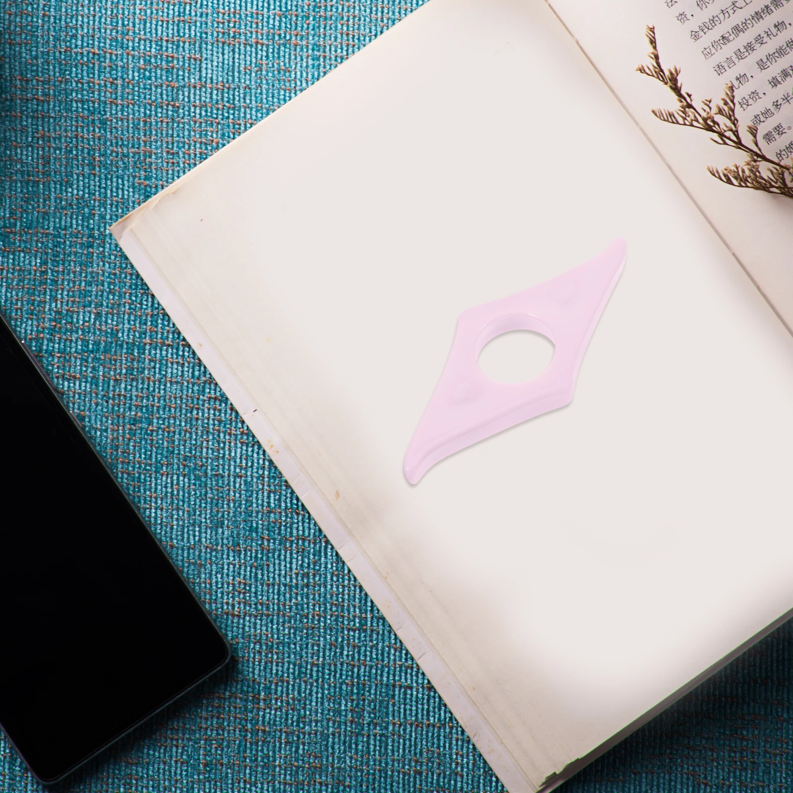 

Book Holder Strong Book Page Holders For Reading Thumb Thumb Bookmark for Reading Universal Size Smooth Hole