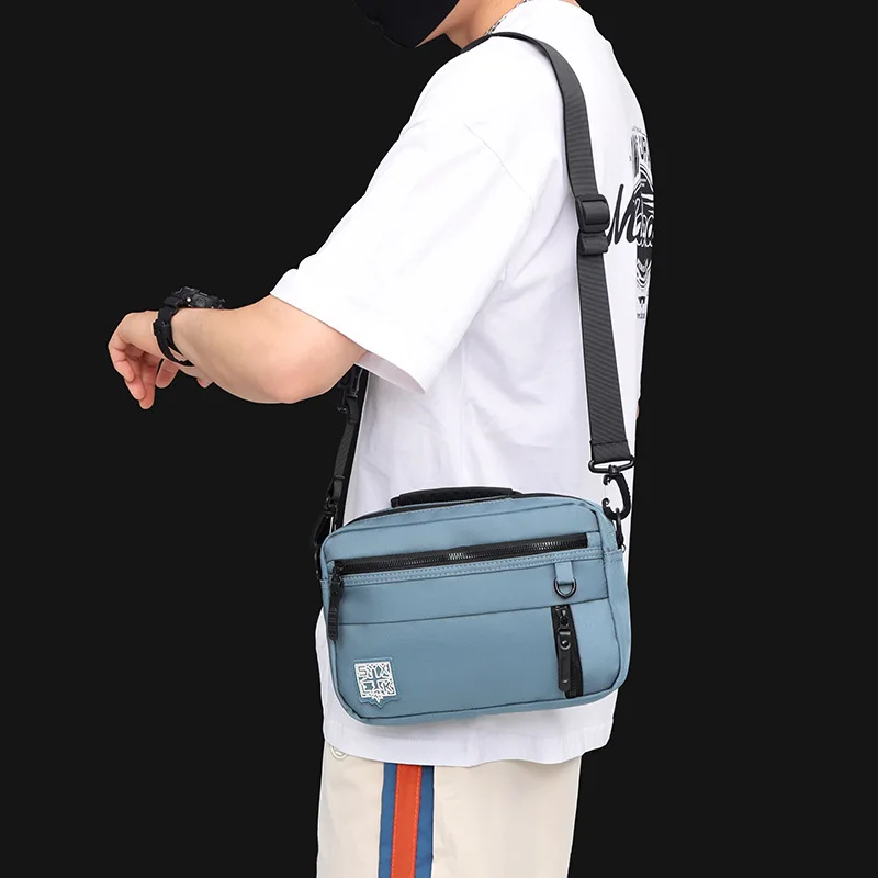 Men Waterproof Oxford Shoulder Bag Casual Business Crossbody Messenger Bags Мужская сумка Bolsa masculina Sac pour homme 가방 bags view 2