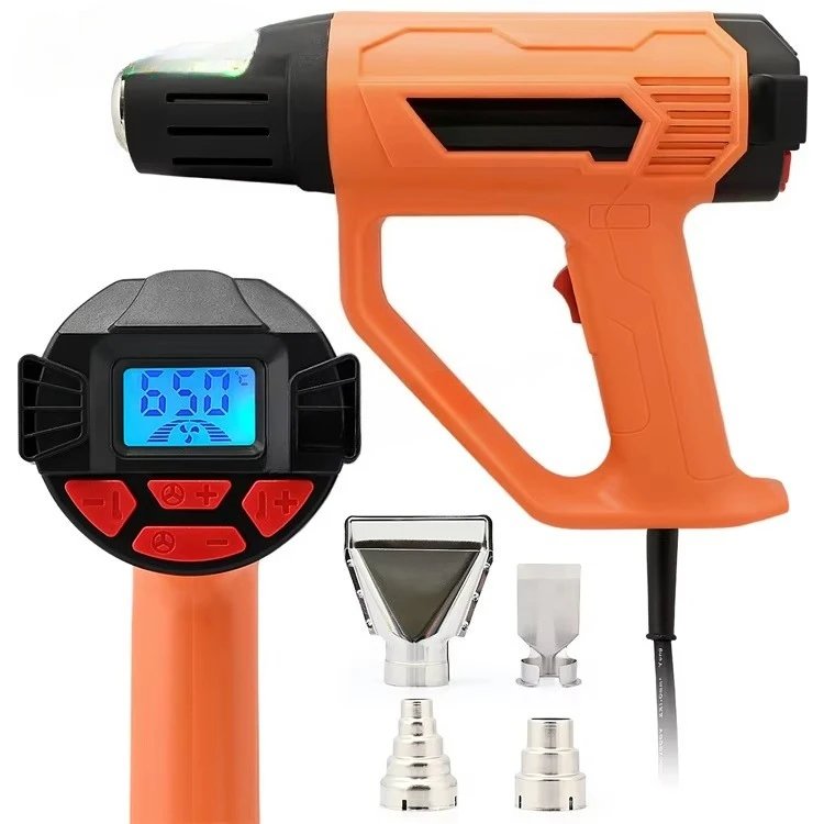 

Customize Logo Lcd Display 2000W Hot Air Heat Air Gun Profesional