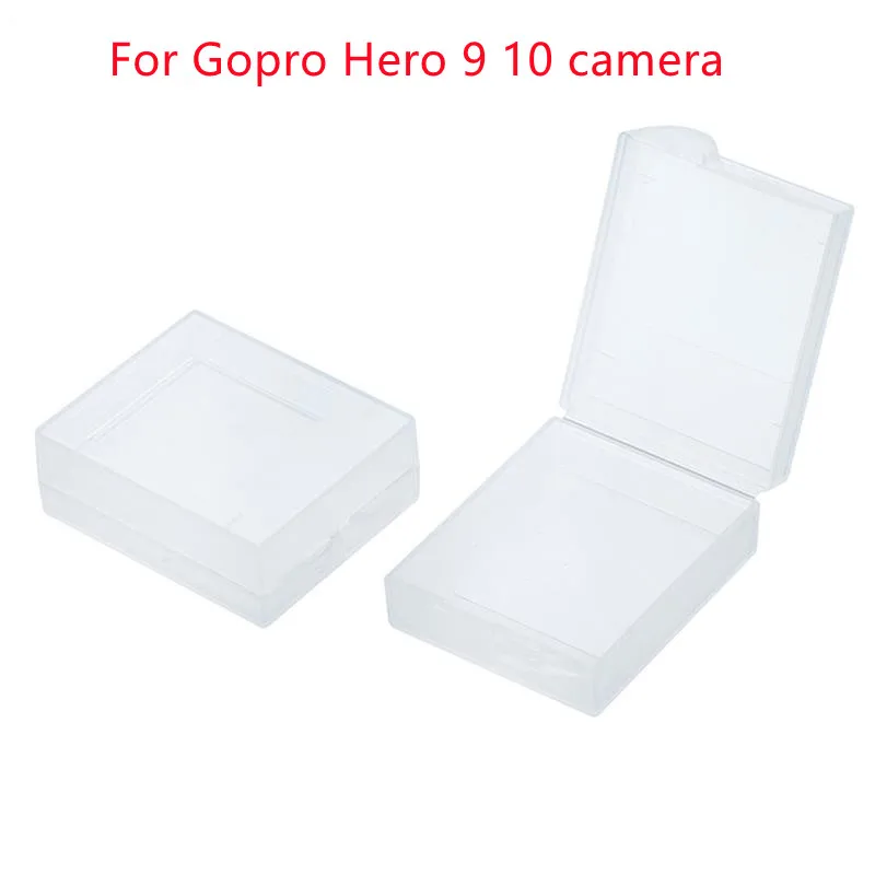 2PCS Battery Protective Storage Box Case For Hero 10  9 Plastic Protector Cover Camera Accessories