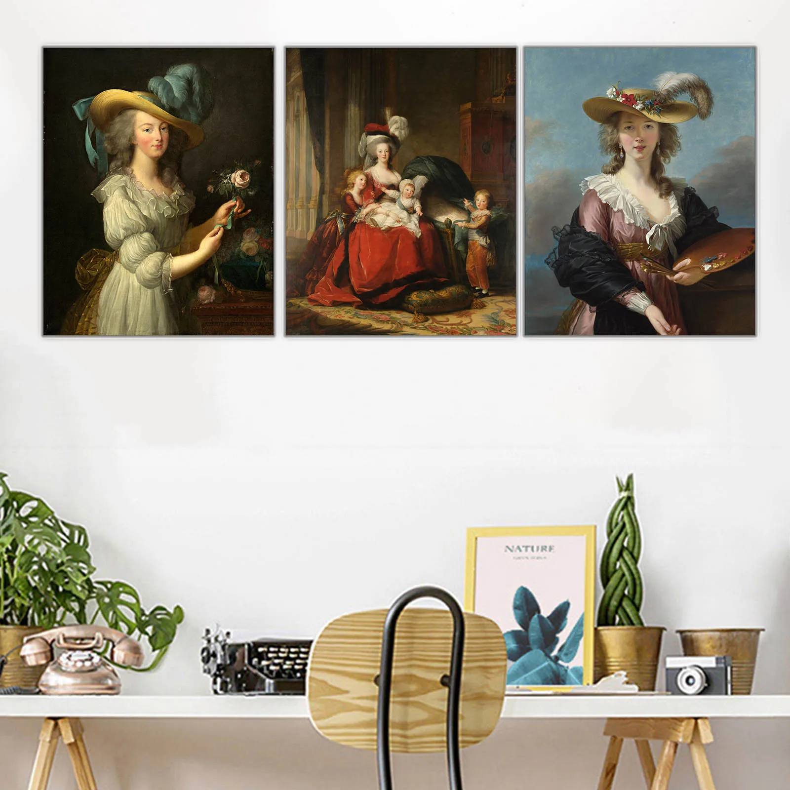 Élisabeth Vigée Le Brun French Rococo Classic Portrait Print Vintage Art Gift Aesthetics Picture Wall Decor Home Decoration