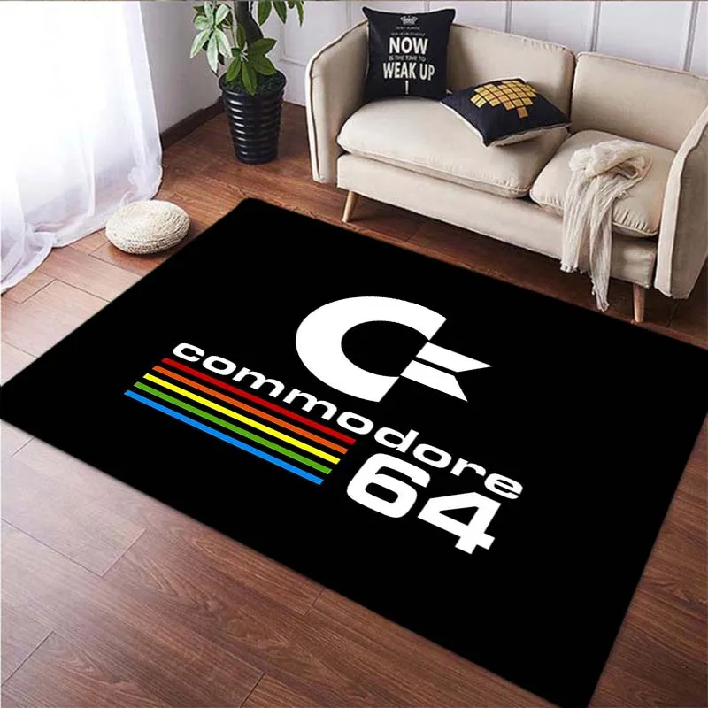 C64 icon printing living room bedroom carpet floor mat carpet  rugs for bedroom carpet  rugs living room living room decoration