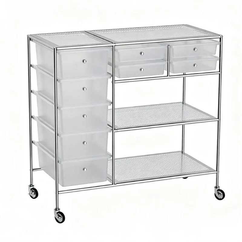 Milk powder storage cabinet floor-to-ceiling multi-layer shelf drawer removable
