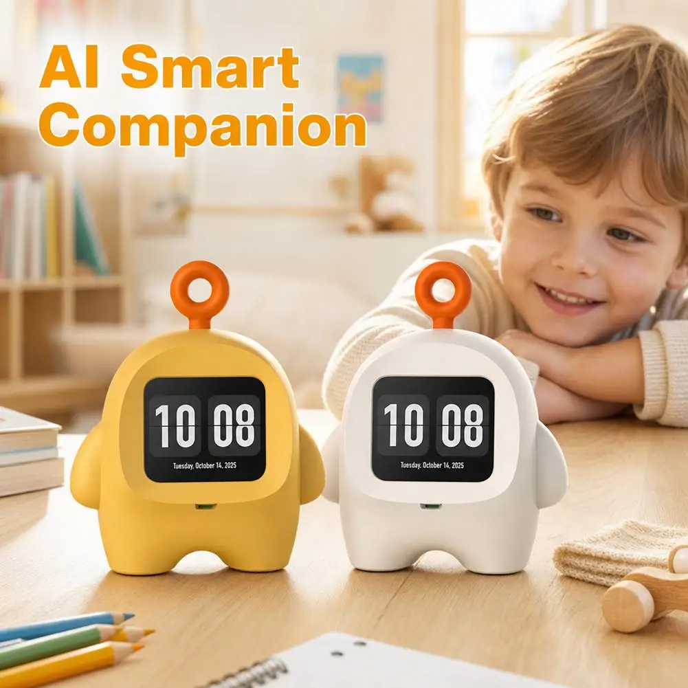 AI Smart Desktop Robot Voice Interaction Electronic Pet AI Learning Tutor Pocket Language Robot Intelligent Companion for Kids