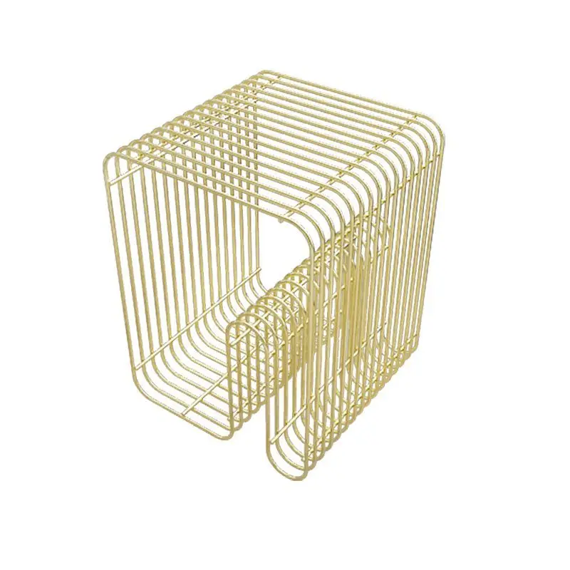 Multifunctional Magazine Rack, Light Luxury Bay Window Bookshelf, Side Table, Creative Storage, Small Apartment Bedside Table