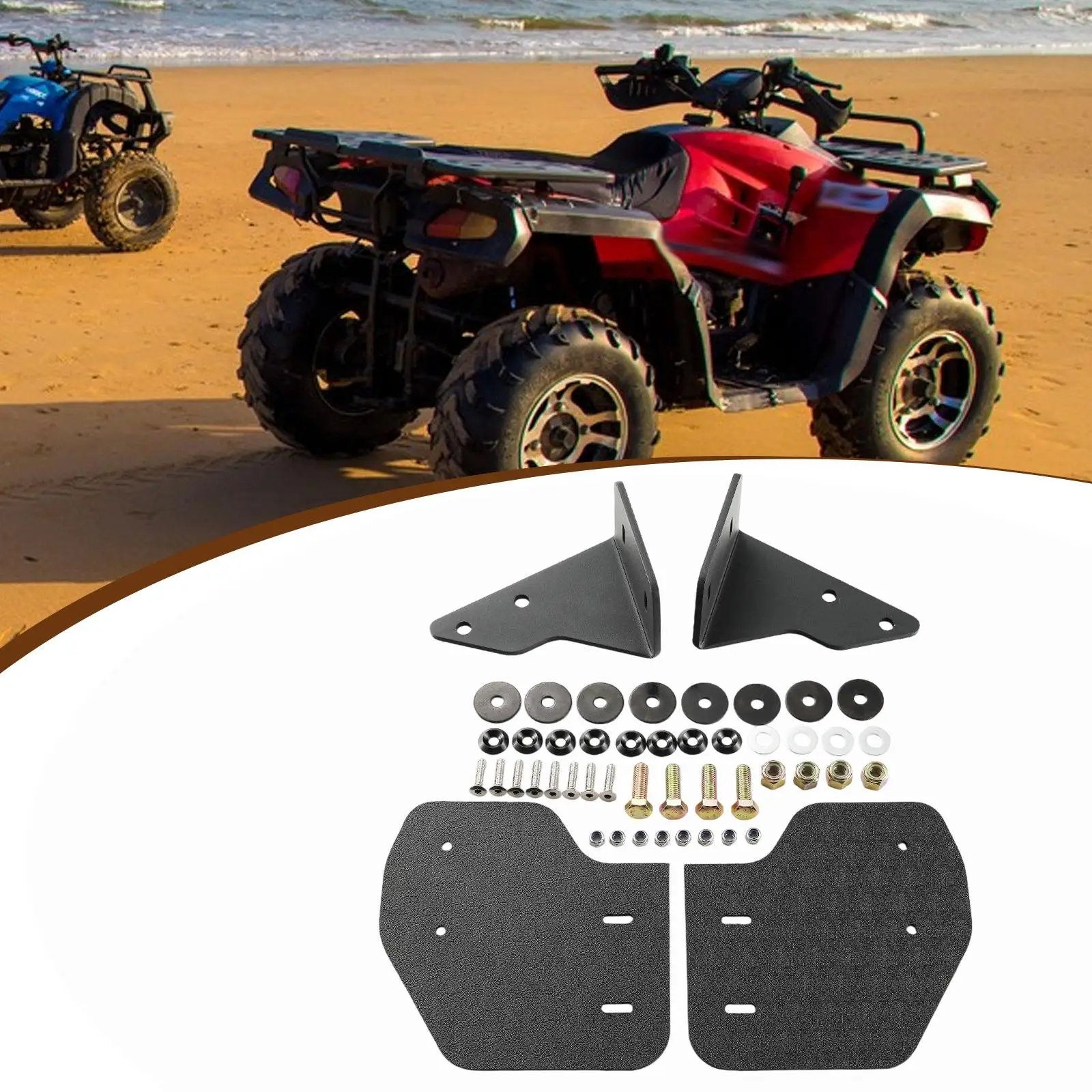 

Защита заднего продольного рычага, черные запасные части, задние крылья для Talon 1000