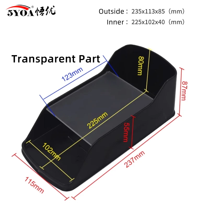 Waterproof Case Plastic Rain Protector Outdoor Rainproof Cover Protection Access Control Keypad Doorbell Card Reader Sun Shell