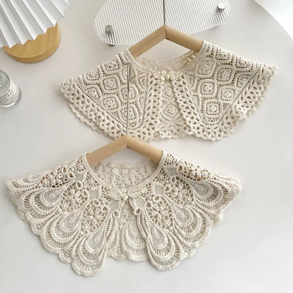gola-falsa-retro-de-renda-com-detalhes-vazados-estilo-capa-xale-de-trico-manto-estilo-coreano-decoracao-para-blusas-e-ombros