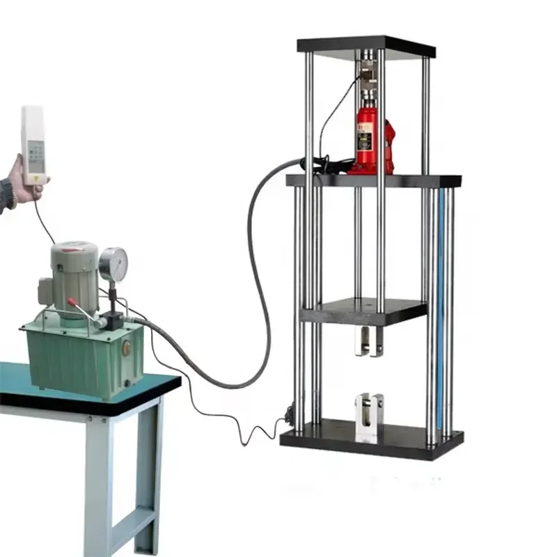 2026Manual Hydraulic Test Stand for Force Gauge Calibration Push Pull Tester for Lab