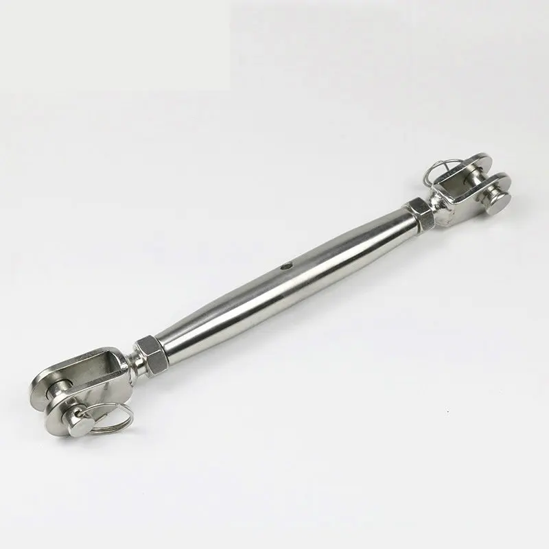 

M5 M6 M8 M10 M12 M14 M16 M20 304 Stainless Steel Marine Sailboat Rigging Screw Closed Body Jaw Jaw Turnbuckle