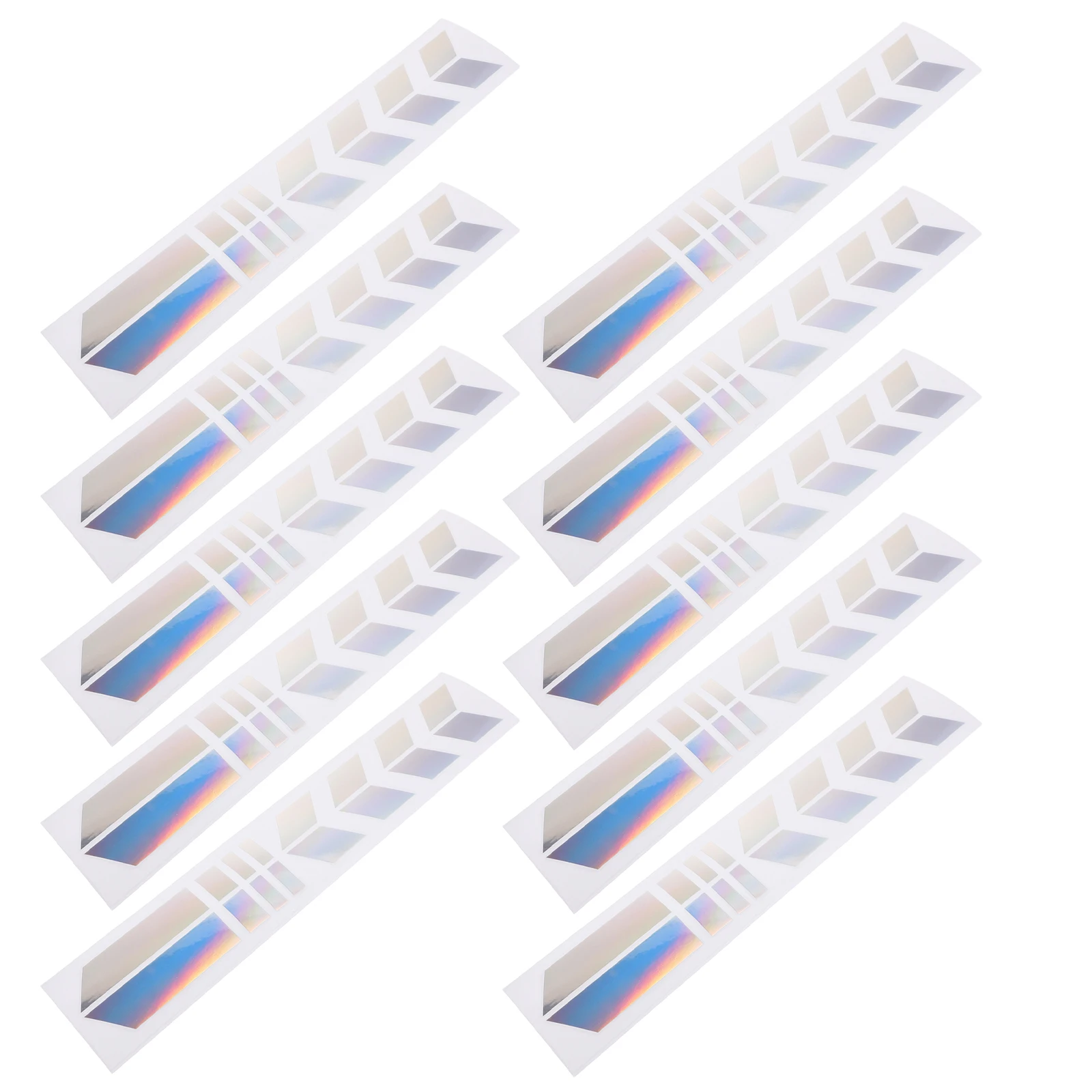 

20 Pcs Motorcycle Decals Reflective Stickers Waterproof Night Visibility Self Adhesive Car Accessories Bike Rear Reflector