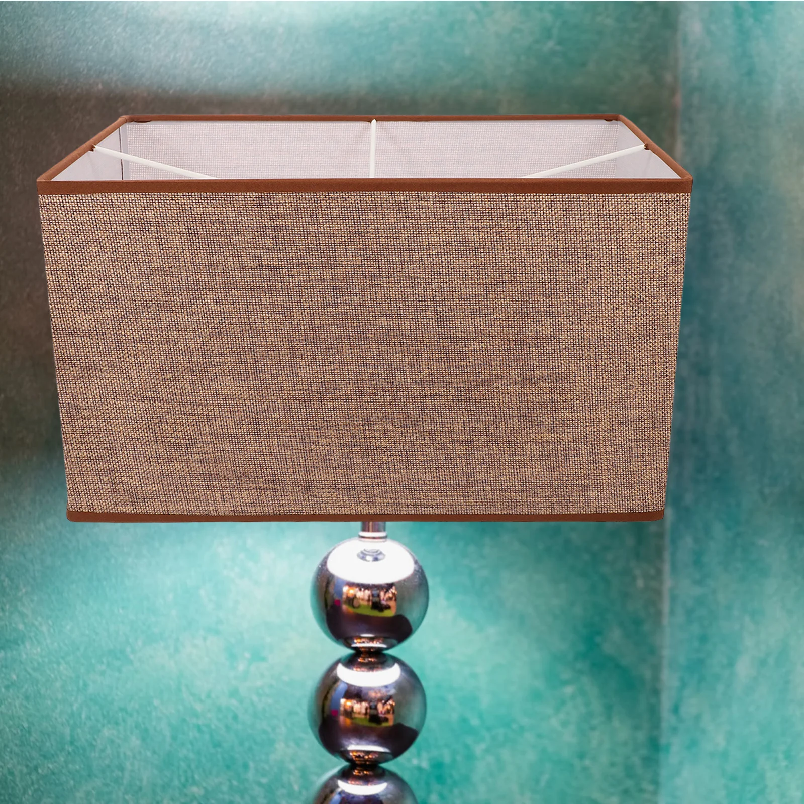 

Linen Fabric Lampshade Shades for Small Table Ceiling Chandelier Cloth Cover Work Simple