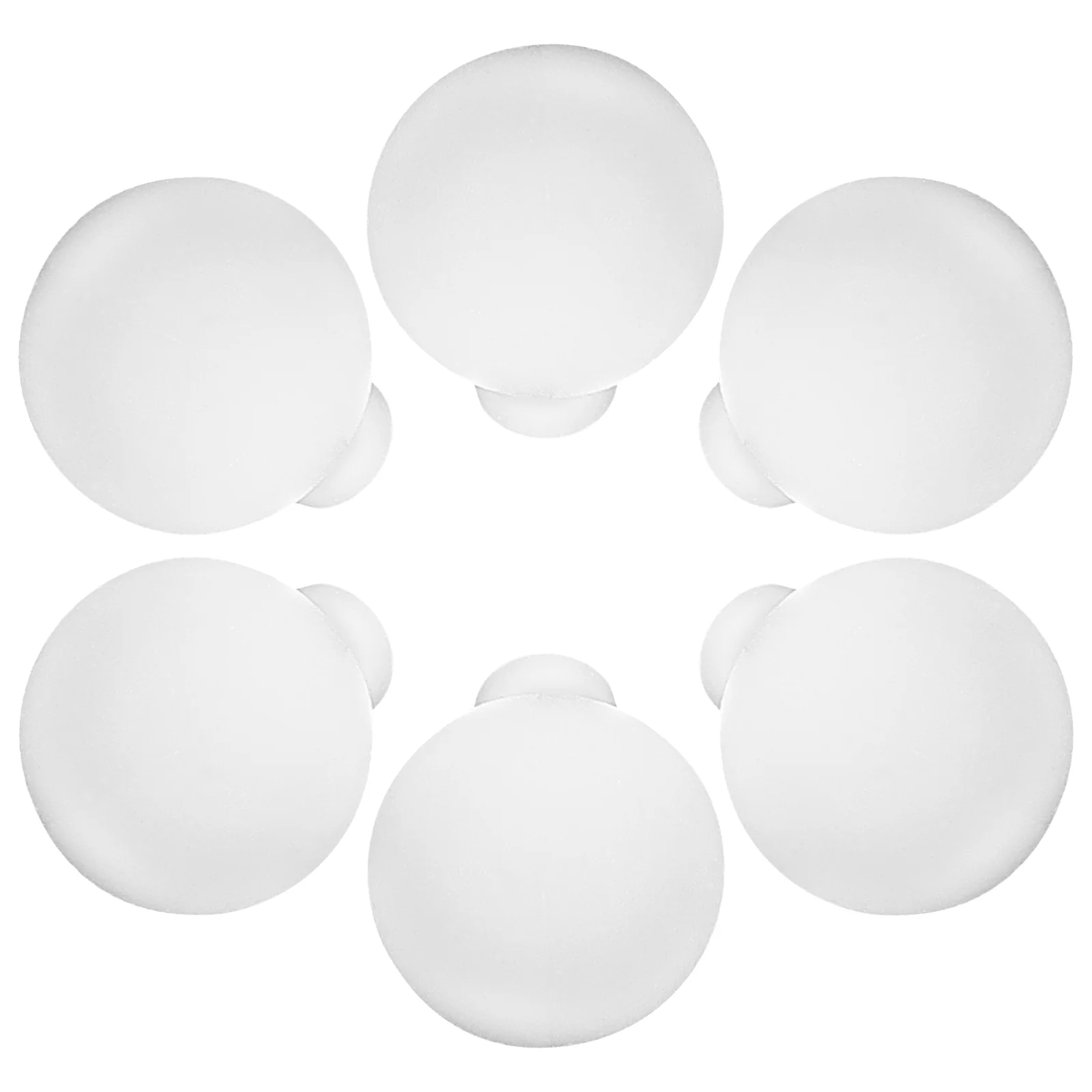 

100 Pcs Lamps Light Covers LED Ball Abs Round Replacement Lampshade