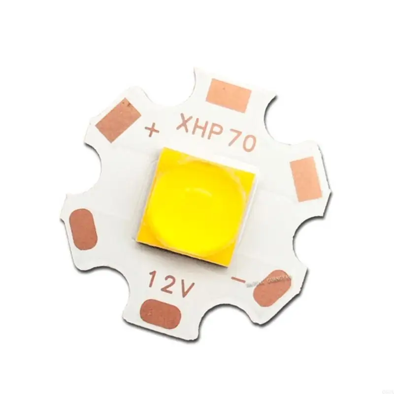 فعالة XHP70 36W بيضاء حبات LED أبيض موحد الاتساق لون الفولتية منخفضة