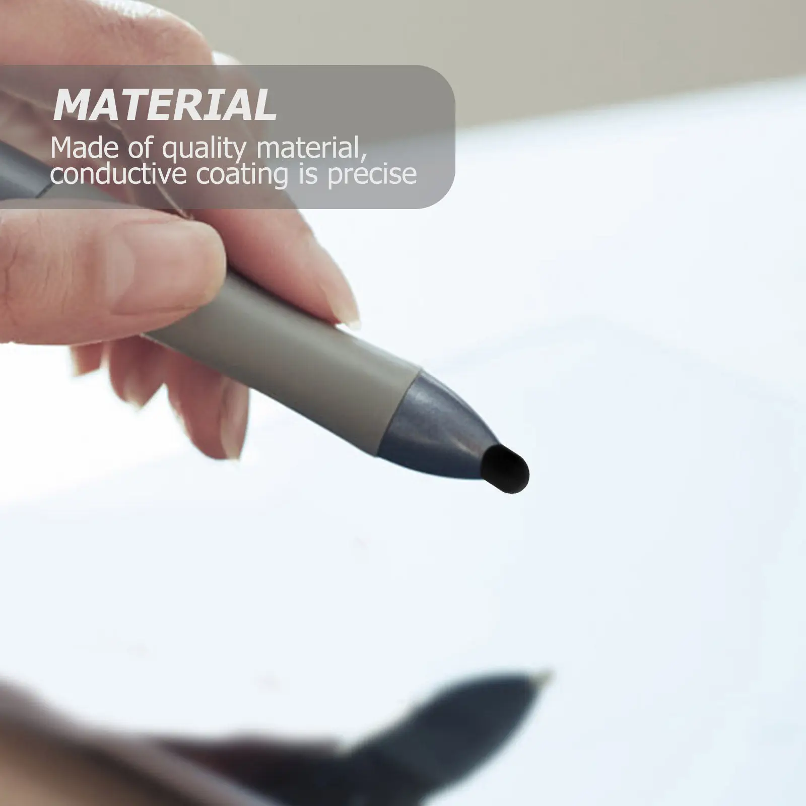 

15Pcs Replacement Silicone Stylus Nib Tips for Touch Pencil Stylus Pens No Noise No Scratch Screen Friendly Light Pressure