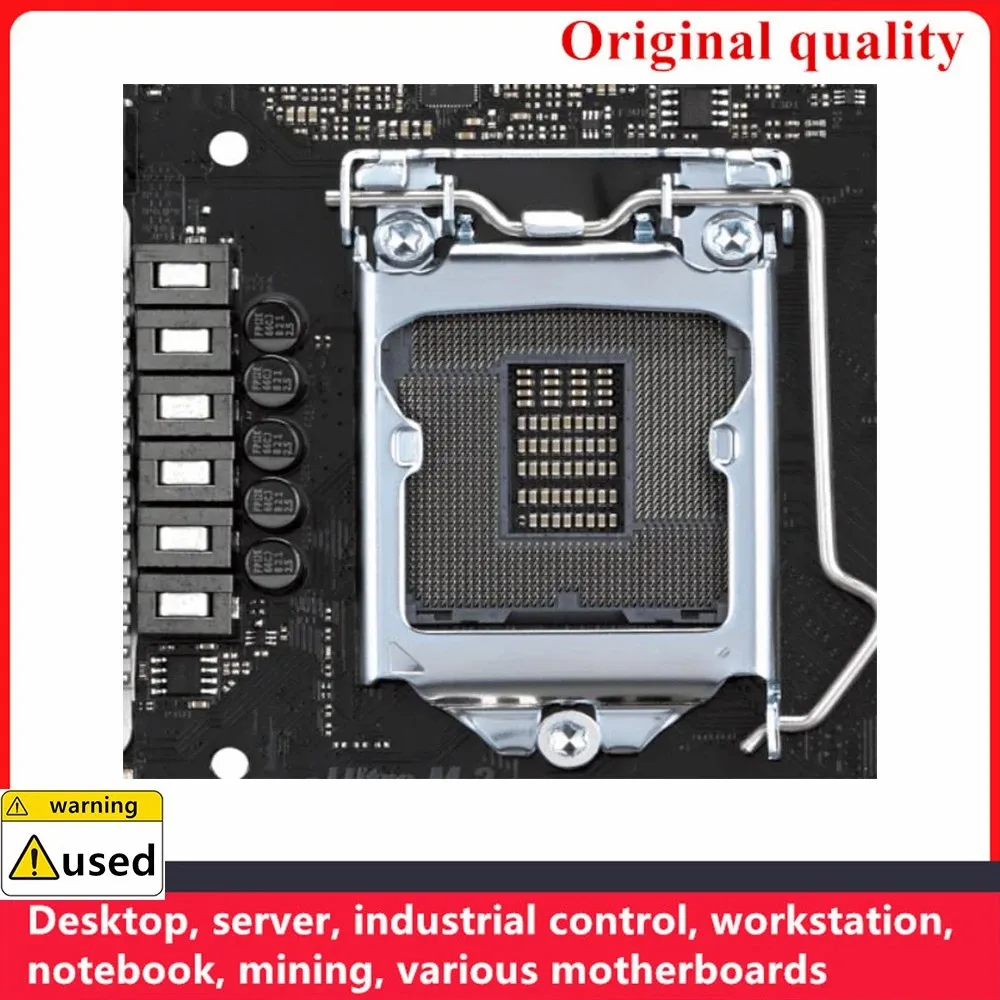 Imagem -02 - Usado para Asrpck Z270m-itx ac Z270m-itx Mini Placas-mãe Lga 1151 Intel Z270 Overclocking Desktop Mainboard M.2 Nvme Sata Iii