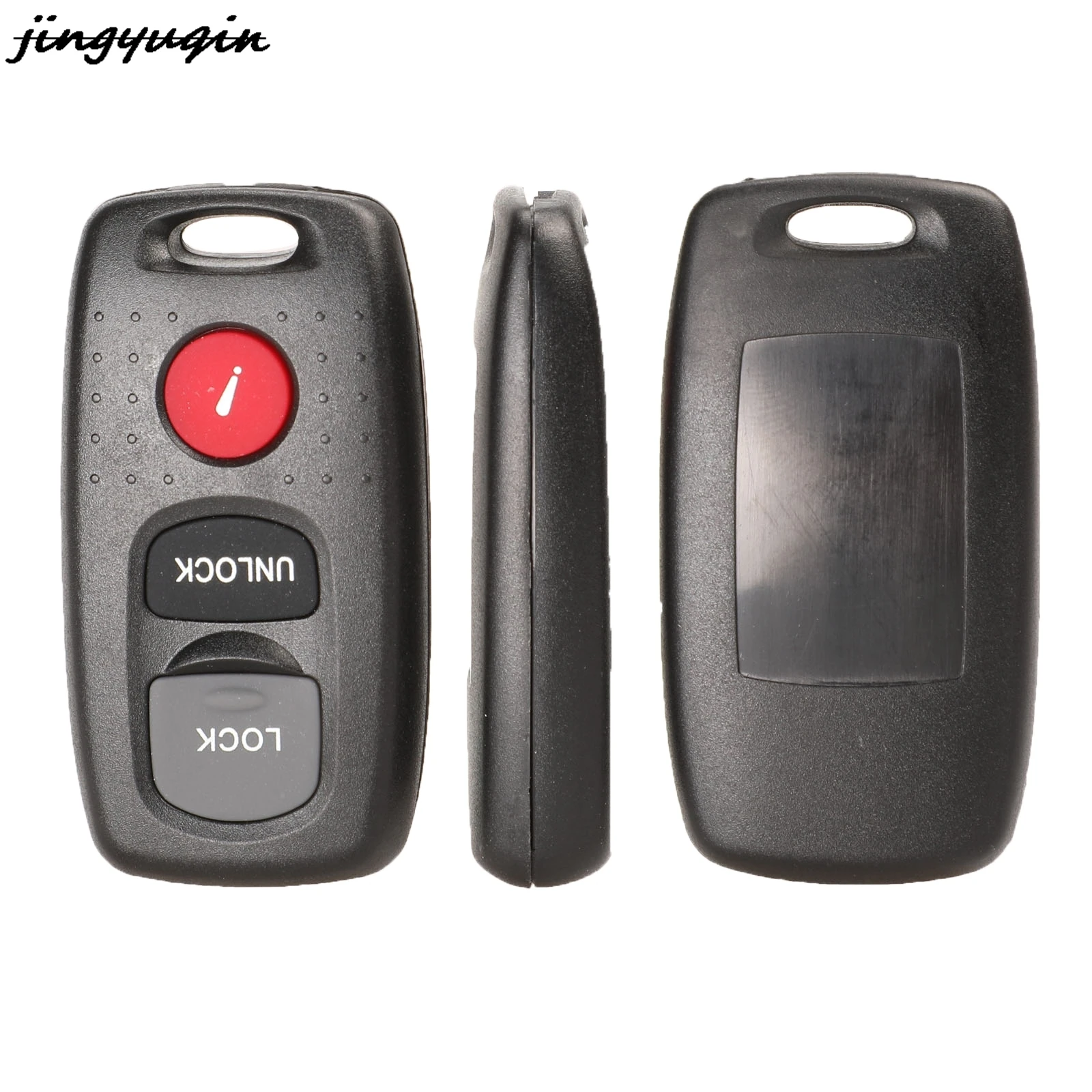 Jingyuqin llave remota de coche de 3 botones entrada sin llave KPU41794 315Mhz para Mazda 3 2004-2008 para Mazda 6 2003 2004 2005 Fob Smart