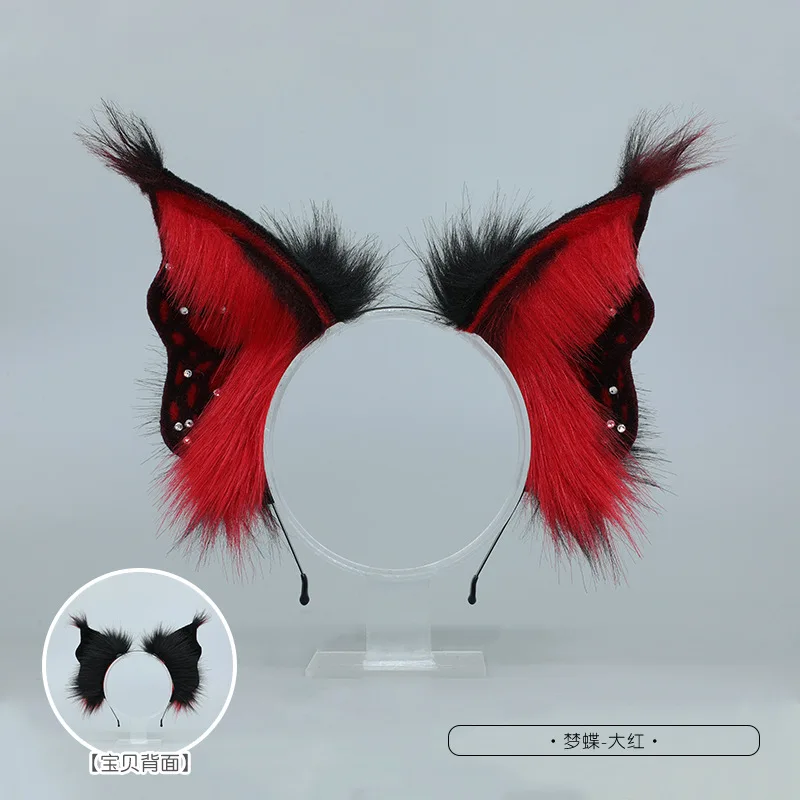 Kawaii Fox Ears Hoofdband Sexy Fox Cosplay Hoofdtooi Haaraccessoires Jk Meisje Halloween Feest Cosplay Rekwisieten Hoofddeksels Haarspeld