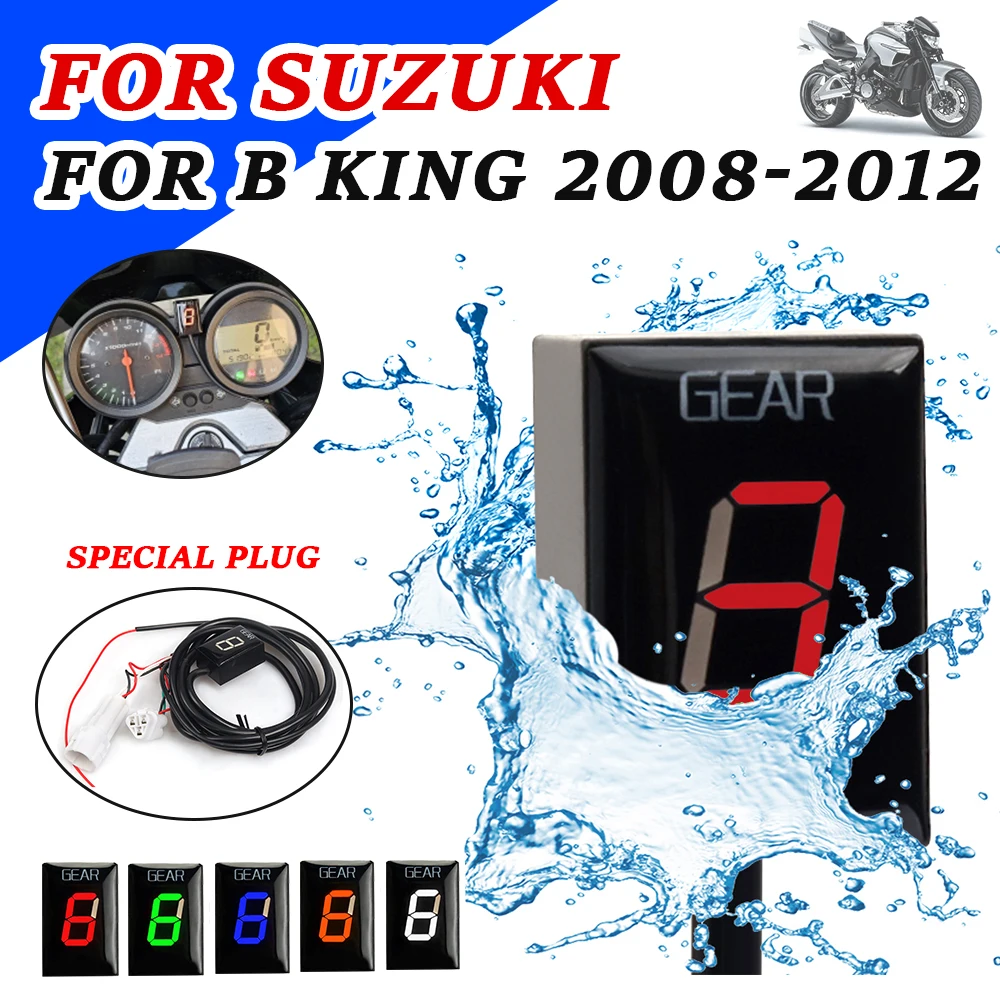 

Motorcycle Accessories Gear Indicator Display Meter Ecu Mount Speed Display For SUZUKI Suzuki GSX1300 BK B-KING GSX 1300 BKing