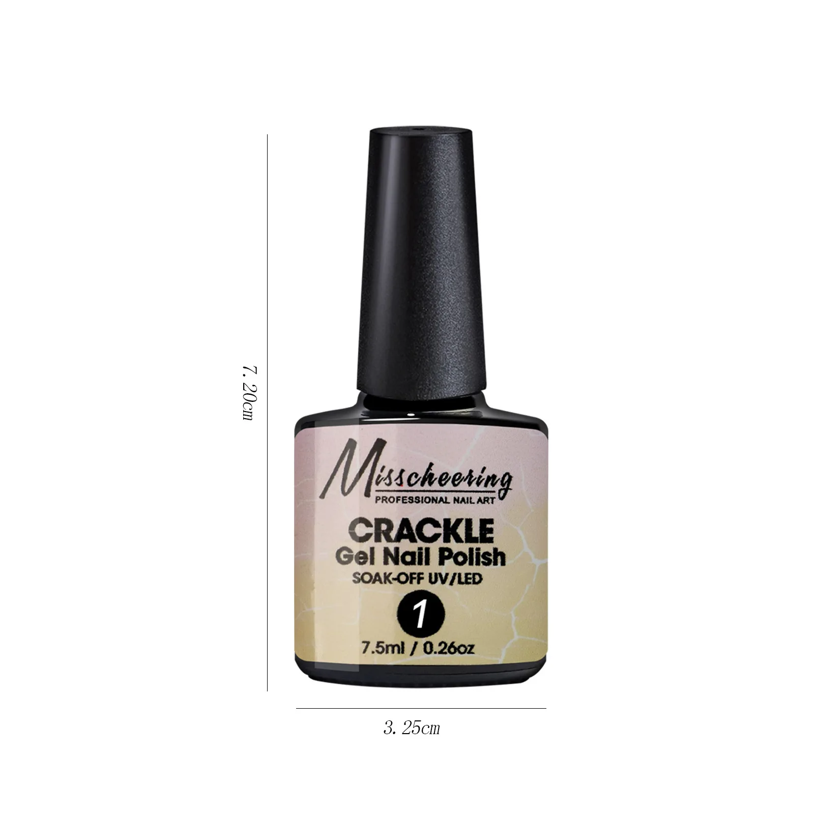 7.5ml Crackle Gel smalto per unghie Hybrid Vernis vernice per unghie semipermanente Uv Led per Manicure Art unghie finte