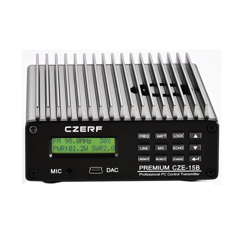 CZE-15B15watts PLL FM Radio Transmitter Wireless Broadcasting Radio Station FM Transmitter KIT